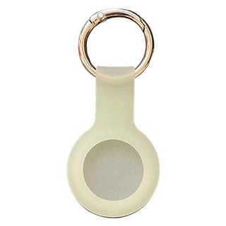 A-Tag 物品尋找器 蘋果Find My認證 台灣晶片 MFI&NCC認證 防丟神器, 透明綠保護套 + A-Tag物品尋找器, 1個