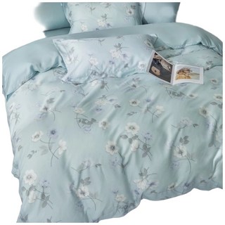 LoveCity 寢城之戀 台灣製 50支100%萊賽爾天絲 兩用被床包組