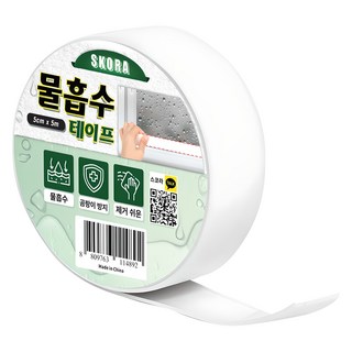 스코라 물흡수 결로 곰팡이방지 테이프 5cm x 5m, 1개