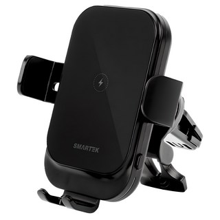 스마텍 차량용 무선 고속 충전거치대, 블랙, ST-CD350