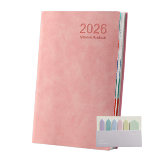 단비상자 2026 다이어리 플래너 스케줄러 노트 일기장 A5 먼슬리 데일리, 올핑크