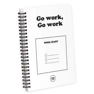 [2권SET] 인디고 기본 A5 작업 일지(플래너), 2개, 화이트