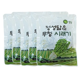 (26년 생산 햇시래기) 펀치볼 정성담은 양구 시래기 / 자연건조 후 삶은 강원도 시래기, 200g, 5개