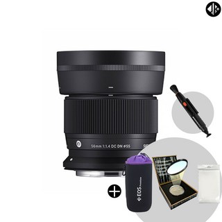시그마 C 56mm F1.4 DC DN 캐논 RF용 + (MECO MC필터+방수파우치+융) _WJK