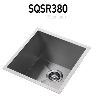 백조 사각싱크볼 SQSR380 프리미엄언더볼 배수구포함, 1개