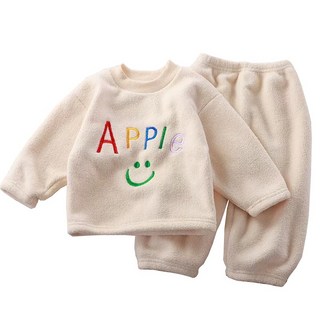 兒童雙面絨家居服 - 可愛造型保暖套裝