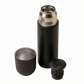 필모아 미니 텀블러 보온 보냉병 휴대용, U350TM 블랙, 1개, 350ml