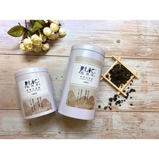 台灣製 茶葉罐 馬口鐵罐 不含茶葉/貼紙 2兩/4兩, 珍珠白,2兩/75克, 1個