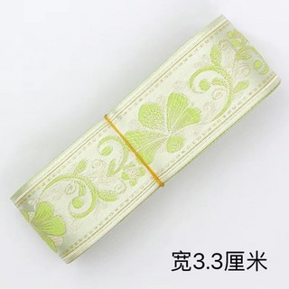 布料 古風布料花邊輔助料刺繡民族花邊古風織帶清倉漢服裝飾領邊袖邊, 17 款式寬3.3釐米一米價格, 1個