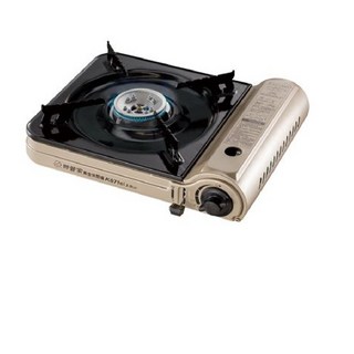 妙管家 休閒爐 黃金瓦斯爐 K071G 戶外露營便攜式瓦斯爐 穩定火力快速加熱, 1個