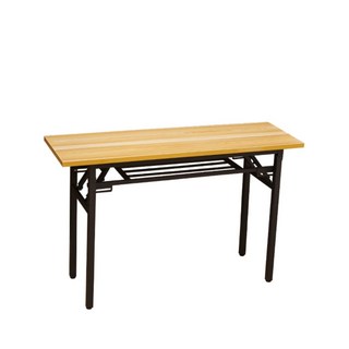 免安裝折疊桌 書桌 辦公桌 餐桌 會議桌 戶外桌, 木紋黃