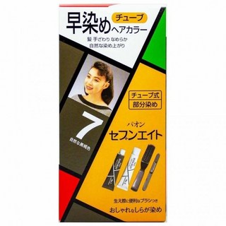 CB 고급 헤어칼라 파온 7-흑색 염색약 새치머리 멋내기 미장센 꽃을든남자 머리염색 K뷰티 MZ 유행 K드라마 연예인 한국 스타일 미용 추천, 1개