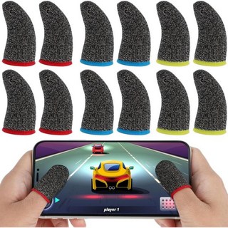 게임용 손가락 소매 30PCS 숨쉬는 장갑 세트게이머 엄지 커버 휴대폰 디달레스 파라데도스 게이머, 1개