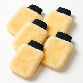 노베라 자동차 세차 워시미트, 아이보리, 5개