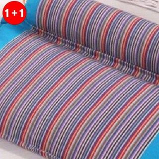 경추베개 메밀 목침 원통 숙면 거북목 교정 낮은 베개커버 포함((본 상품은 1+1옵션으로 주문하신 수량의 2배 수량으로 배송)), 1개, 파랑색