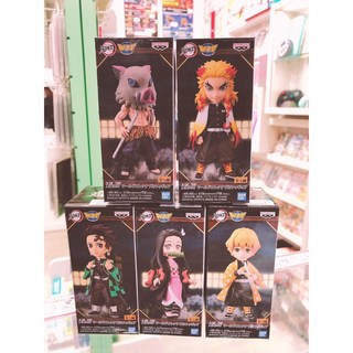 台中玩具部落客 WCF 鬼滅之刃 無限列車 彌豆子 炭治郎 我妻善逸 煉獄杏壽郎 嘴平伊之助 模型公仔, 1個, (現貨 挑款) 善逸