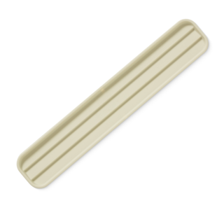 鍋蓋收納墊 階梯式矽膠瀝水墊 防滑 窄縫, 米白／大款, 1個