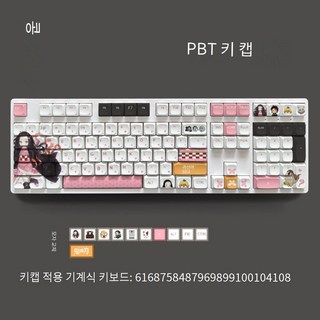 귀멸의 칼날 키캡 기계식 키보드 귀칼 탄지로 네즈코 쿄주로, CHINA, C. 네즈코