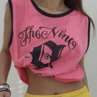 [주식디디댄스] 민소매 9 메쉬 나시 데일리 댄스복 공연복 무대복 힙합의상 축제의상