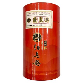 鹿野鄉農會 紅烏龍茶四兩罐 - 台灣在地好茶，琥珀色茶湯，口感醇厚回甘, 150g, 1盒裝, 1個裝