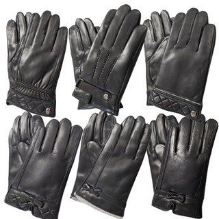 크리스찬케리 가죽장갑 스마트폰터치장갑 양가죽 남성가죽장갑 여성가죽장갑 기모가죽장갑 고급장갑