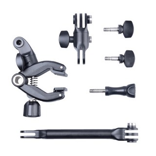 조정 가능한 데스크탑 기타 마이크 음악 마운트 조 클램프 GoPro Hero 용 9 8 7 6 5 4 Go Pro 세션 Dji Osmo 액션 캠 액세서리, 검은 색, 1개