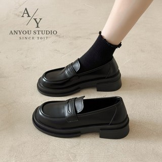 ANYOU 로퍼 여성로퍼 메리제인슈즈 리얼 가죽 단화