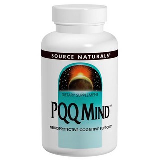 SOURCE NATURALS PQQ Mind無糖無麩質補給錠, 1罐, 30顆