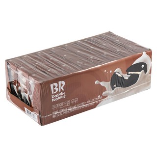 baskiN robbiNs 保久乳 奶油夾心餅乾口味, 190ml, 24入