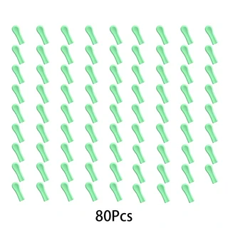 실리콘 이어 스푼 교체 팁 범용 제거 재사용 및 세척 가능 전기 또는 배터리 필요 없음, 01 80 Pcs