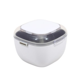 1pcs 휴대용 입 가드 상자 리테이너 케이스 구강 청소 틀니 보관 치아 정렬 장치 교정기, 01 White, 1개, 1개