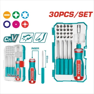 TOTAL 30件組 綜合起子工具組, 1套