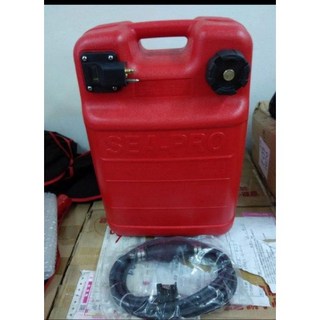 船筏系列24公升防爆油桶防靜電船外機油箱油管-安全耐用大容量, 1個