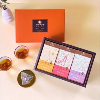 HUGOSUM 日月潭紅茶故事集禮盒 嚴選台灣好茶 獨立包裝, 1個
