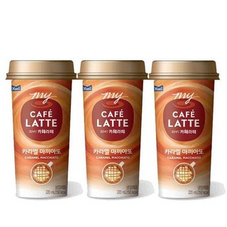 매일 마이카페라떼 카라멜 마끼아또, 220ml, 20개