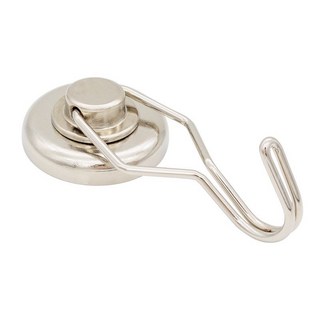 可旋轉磁鐵掛勾 360度旋轉 不鏽鋼強力磁鐵掛勾 露營掛勾, 1個, 2.可旋轉20拉力（0-11kg)