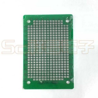 祥昌電子 萬用版 KT-483D PC板 雙面 (玻璃纖維 鍍錫) 78x46mm PCB/電木板/檢定板/萬用電路板