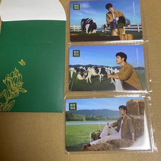 桃園出貨-【官方正品】肖戰懞牛聯名官方限定週邊小卡一套原裝應援收藏官週, 全套未拆封發貨 默認官瑕,【官方正品】全套3張 （贈卡套卡膜）, 1個