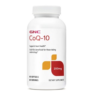 GNC 健安喜 輔酶Q10保健軟膠囊 200mg, 60顆, 1罐