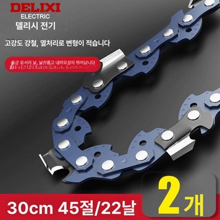 고지톱 체인톱날 부품 6인치 8인치 다양한 사이즈, 1개, 12인치 2개 3 22도, 기본 색상