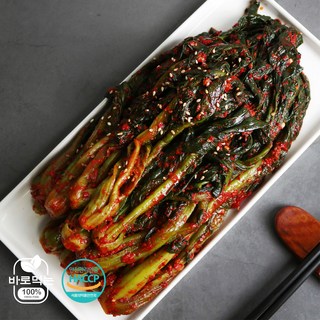 [온흘 ] 여수 돌산갓김치 손수담근 전라도식 국내산, 1세트, 5kg