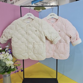 아가방 점퍼겨울 본 따뜻한남아여아 리온별퀄팅점퍼 조카 돌 3세 R7