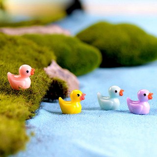 미니어쳐 언니보라 오리-2개/테라리움 마리모 장식, 2개