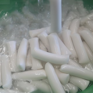 국내산 100% 햅쌀 가래떡 백미 떡볶이떡 구워먹는 가래떡 아침식사 대용 쌀떡, 10개