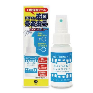 Smile Honey 口潤舒50g凝膠噴霧 (新包裝柑橘味) 日本製口腔滋潤噴霧, 1個