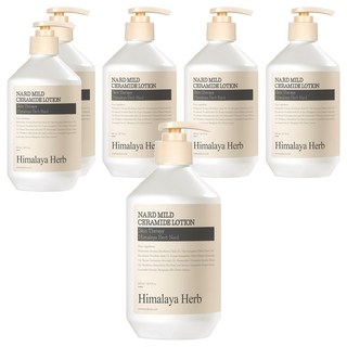 NARD 溫和神經酰胺身體乳 EWG成分 弱酸性 緊緻肌膚保濕屏障 深層保濕感, 500ml, 6瓶