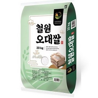 대한농산 2025년 햅쌀 철원오대쌀, 20kg, 1개, 상등급