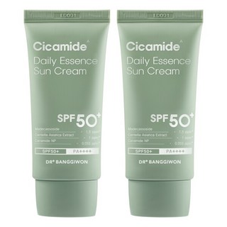 닥터방기원 시카마이드 데일리 에센스 선크림 SPF50+ PA++++, 50g, 2개