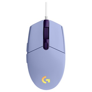 로지텍 G102 라이트싱크 게이밍 유선 마우스, 퍼플