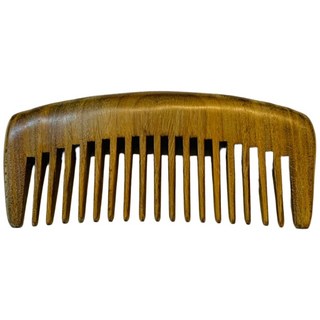 綠檀木全身按摩梳/刮痧板, 木色